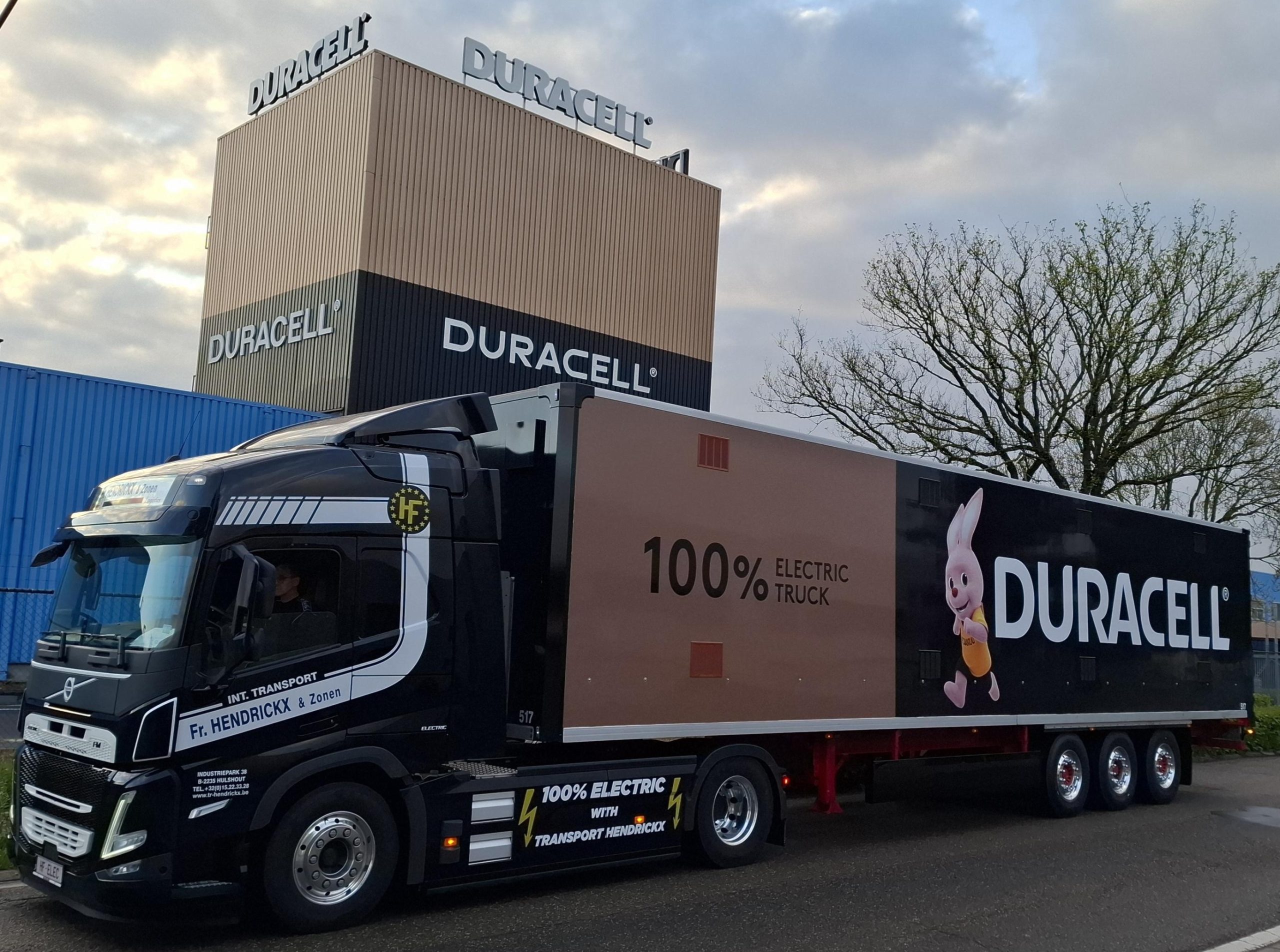Launch of 100% electric truck for our European Operation