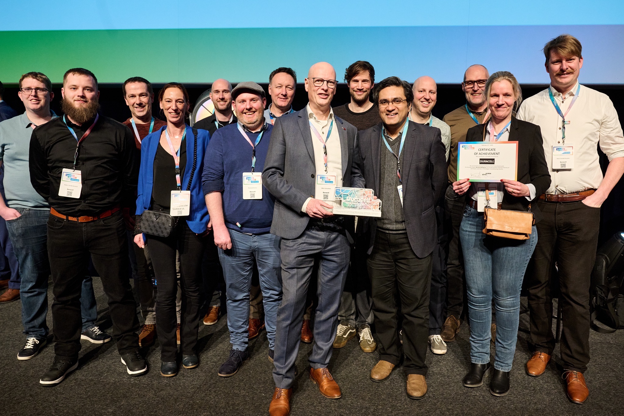 Duracell Solutions Europe now also ‘Factory of the Future‘